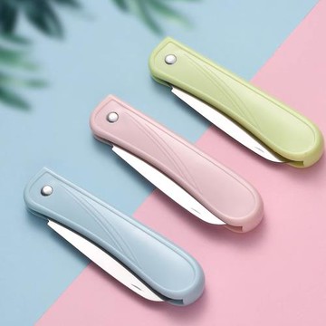 好拾選物 折疊不鏽鋼水果刀-2入組