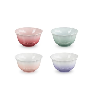 LE CREUSET -凡爾賽花園系列瓷器飯碗 (淡粉紅/淡粉紫/櫻花粉/湖水綠  4色選1)