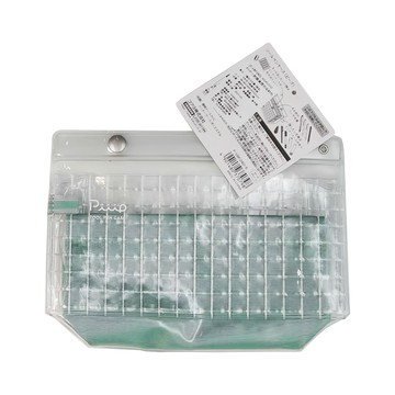 KOKUYO 國譽 Piiip 小物雜貨透明收納包  草綠  1個