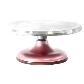 SaNNeNg 三能 蛋糕轉台 玫瑰金  309 x 135mm  1個