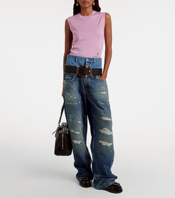 Dolce & Gabbana Cashmere and silk top