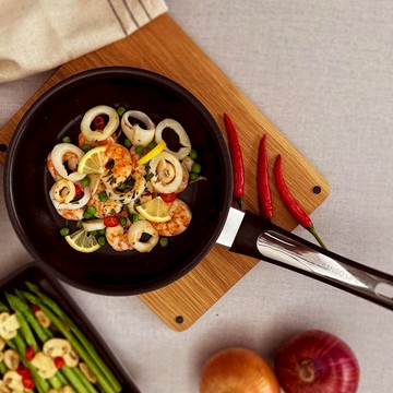 不鏽鋼不沾平底煎鍋 20cm