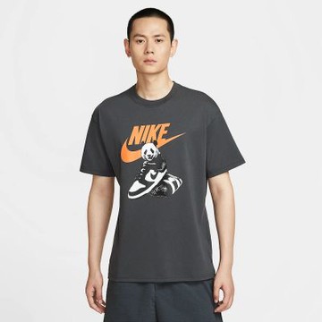 NIKE 耐吉 DUNK 熊貓 男 短袖上衣 黑色系-AS M NSW TEE FW MBR CNCT FA25-HQ9245060