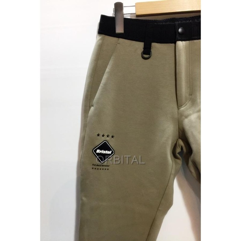 代官山)F.C.Real Bristol FCRB-220046 22SS TECH SWEAT FLAT HEM PANTS テック ストレッチヘム パンツ S カーキ | LINEショッピング