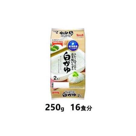 ふるさと納税 新潟県産こしひかり　白がゆ　250g×16食分　／テーブルマーク　パックごはん 新潟県南魚沼市