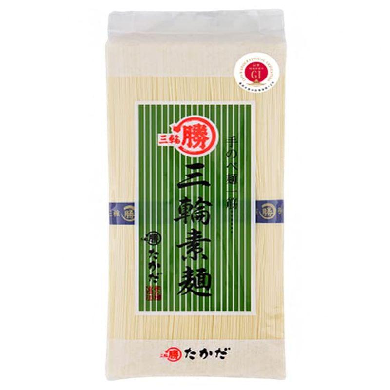マル勝高田 三輪素麺 シマ 250g×20個入×(2ケース)