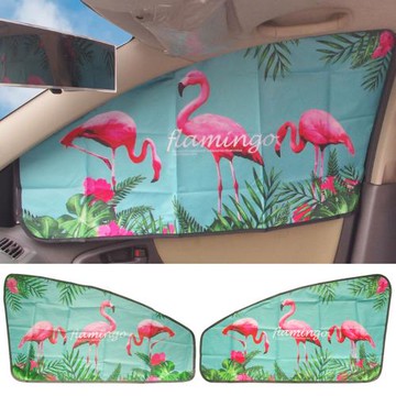 磁吸式汽車遮陽簾 窗簾 前窗2入