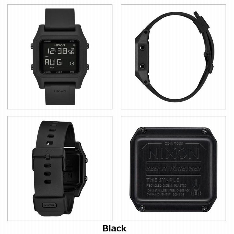 腕時計 時計 防水 ニクソン NIXON Staple ステイプル ラバー