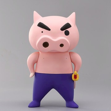 𓅓MOCHO𓅓 現貨 PLEX 蠟筆小新軟膠系列 肥嘟嘟左衛門 25cm