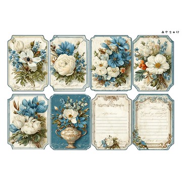 【10月新作】20-103-0248 裁切紙・拼貼素材