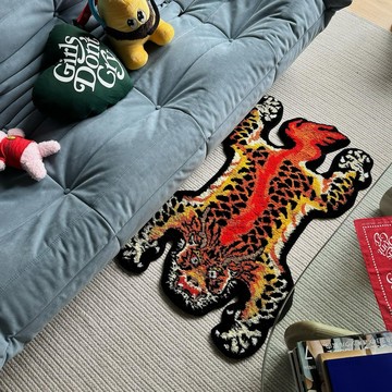 香港 RAW EMOTIONS 龍毯 黃色 - S號100x59cm