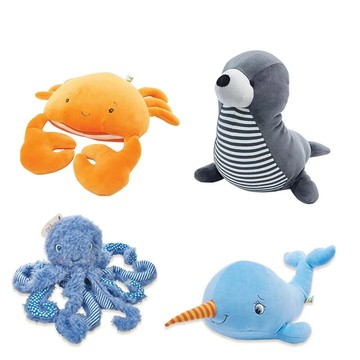 來場海洋冒險【Bunnies By The Bay】海洋夥伴系列 (共4款可選) 給我的寶貝 彌月禮 寶寶  陪伴 安撫玩偶 生日快樂 送上祝福