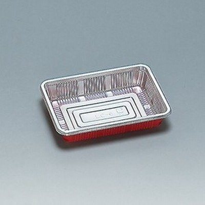 福助工業　使い捨て弁当箱　ＬＣ−６（透明かぶせフタ付）（1ケース1,200枚）125×180×35mm