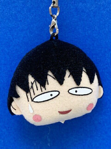 【震撼精品百貨】CHIBI MARUKO CHAN 櫻桃小丸子 小丸子手機吊飾-小丸子冒汗#45317 震撼日式精品百貨