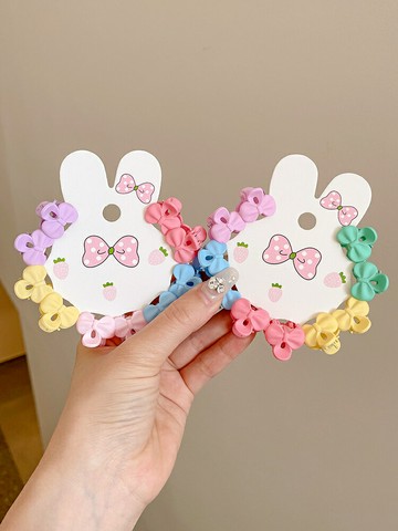 韓國新款兒童發飾可愛寶寶糖果色抓夾套裝彩色女童小發夾公主頭飾