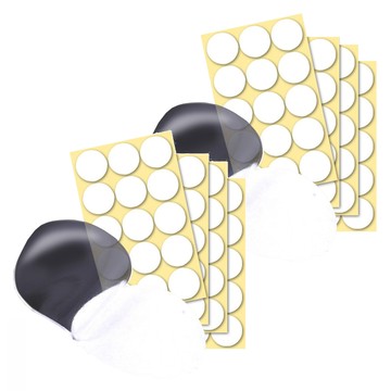 DADA 高黏度圓形雙面膠條 60入 直徑10mm 厚1mm  透明  2組