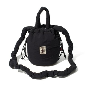 Cobmaster COB PADDED-MUFFIN DRAWSTRING SHOULDER BAG 側背包 BLACK 813585000080