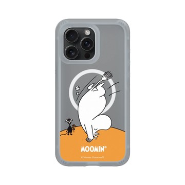 iPhone 15 Pro Max AirX 流變灰 - Moomin - 倒立看世界