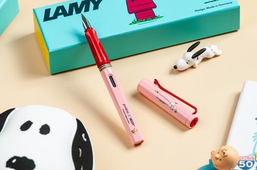 *無法刻字*【Pinkoi x SNOOPY】LAMY 鋼筆 / safari / 跑步篇
