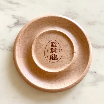 台灣 Addable居加良品 無敵發財雞 金雞母木盤(單售)