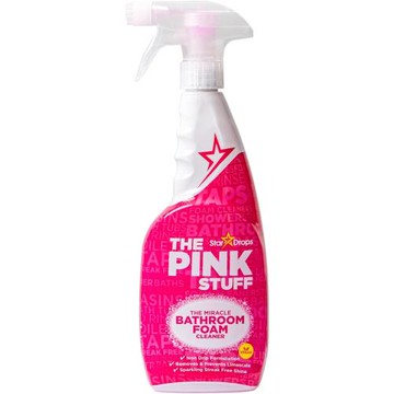 The Pink Stuff 浴室泡沫噴霧--閃亮無紋光澤(850ml)*3