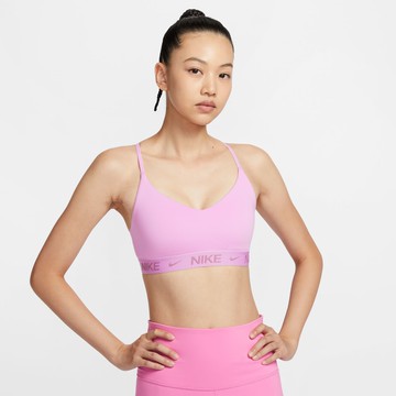 NIKE AS W NK DF INDY LGT SPT BRA 女運動內衣 粉紫-FD1063632