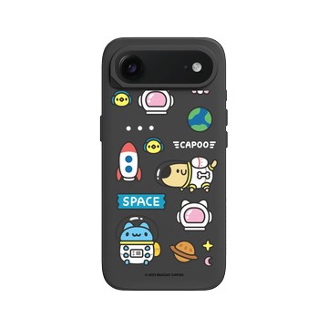 iPhone Air SolidX 黑 - 貓貓蟲咖波 Bugcat Capoo - 咖波宇宙開箱圖