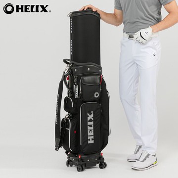 HELIX喜力克斯經典輕便耐磨尼龍面料高爾夫航空包帶萬向輪伸縮罩