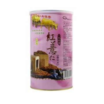 二林特產 - 紅薏仁雪花片300gx4罐