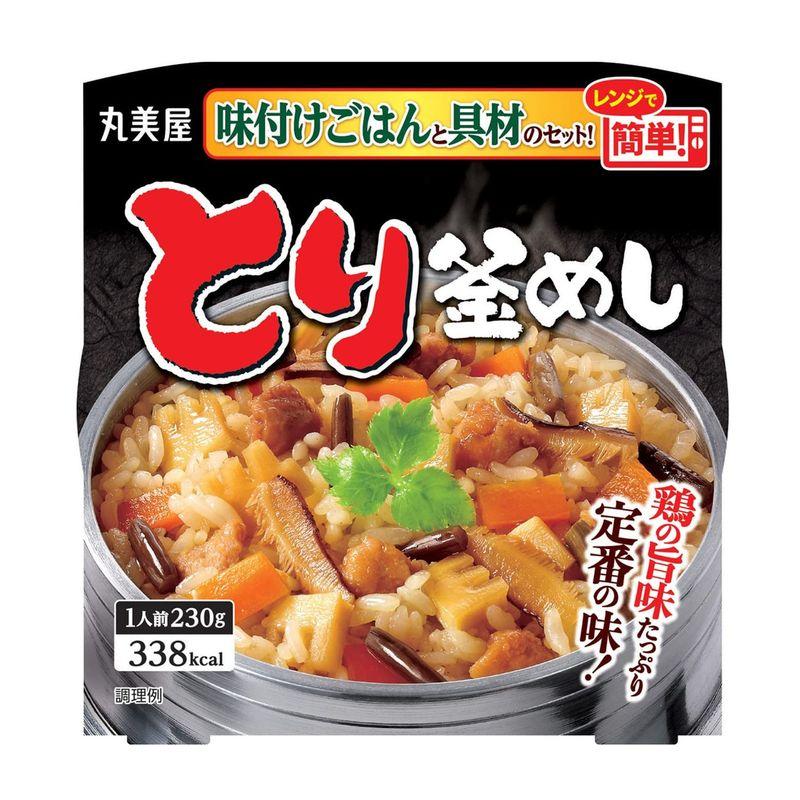 丸美屋 レンジで簡単 とり釜めし 味付けごはん付き 230g×6個