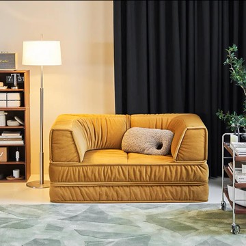 公司貨 免運 九層糕沙發床可移動模塊小戶型客廳新款布藝豆腐塊沙發 快速發貨