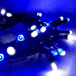 MODACore 50燈LED燈串聖誕燈 (藍白光綠線插電式)(附控制器)(高亮度又省電)