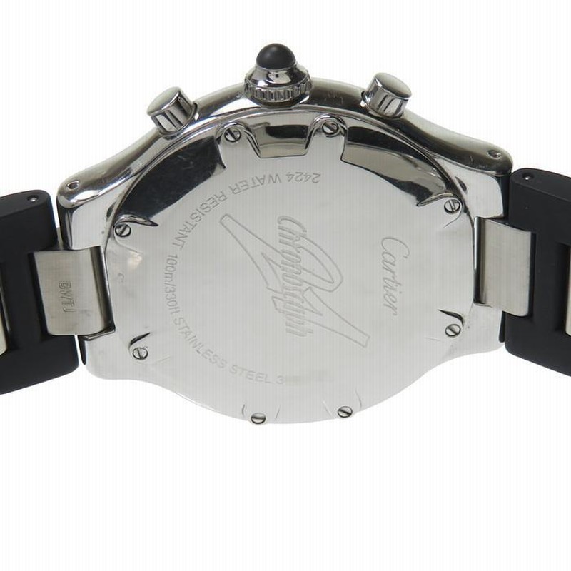 CARTIER/カルティエ 2424 マスト21 ヴァンテアン クロノスカフ 電池 