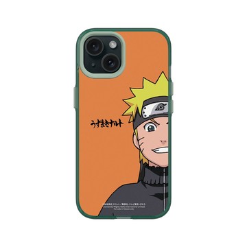 iPhone 15 Clear 憂墨綠 - 火影忍者 Naruto - 角色系列-漩渦鳴人