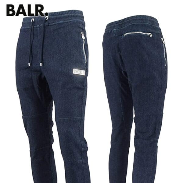 完売御礼 ボーラー BALR. メンズ デニムスウェットパンツ D10 STRAIGHT DENIM SWEATPANTS B1411 1049  DARK AGED インディゴウォッシュ 812 2223aw | LINEブランドカタログ