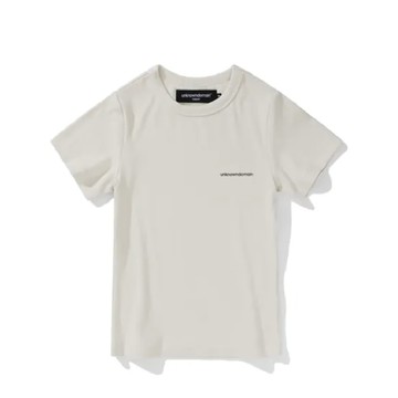 UNKNOWNDOMAIN CW#1845 XS LOGO TEE-BEIGE