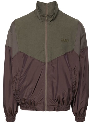 Magliano - panelled-design jacket - men - Polyester/Polyamide/Cotton/Virgin Wool/Polyamide - M - Green
