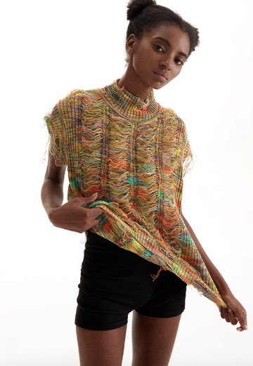 Rainbow Sweater 彩虹針織背心