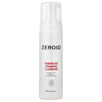 Zeroid, Pimprove 泡沫潔面乳，適合油性和問題皮膚，6.76 液量盎司（200 毫升）