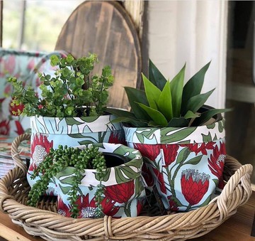 aLoveSupreme/南非帆布多用途雙面置物籃