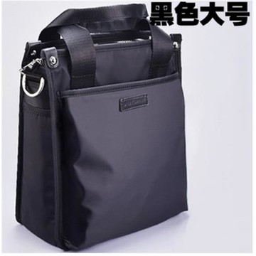 香港手提包男商務休閑牛津布包男士公文包尼龍帆布單肩斜挎男包潮