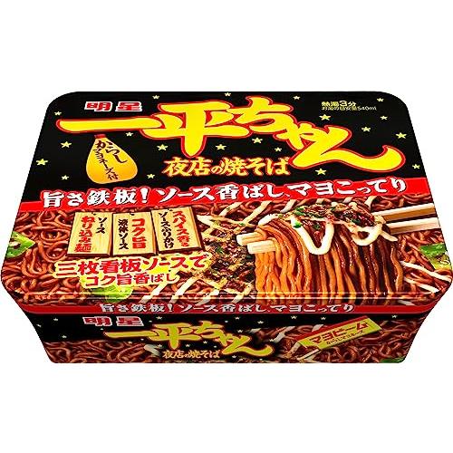 明星 一平ちゃん夜店の焼そば 135g×12個