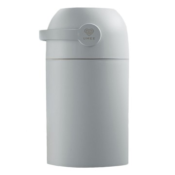 UMEE除臭尿布桶 灰 10L 簡約時尚 單手操作