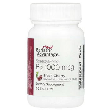 Bariatric Advantage, SpeedyMelts®，B12，黑櫻桃味 ，1000 微克，30 片