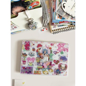 原創可愛動漫復古日系滿天星蘋果