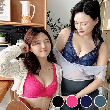 【內衣實穿推薦】瀟灑小姐 集中包覆調整機能款(C-H/4色)
