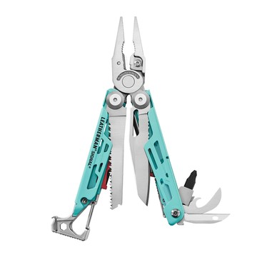 LEATHERMAN SIGNAL 工具鉗/水波綠-銀_無附收納套#833187