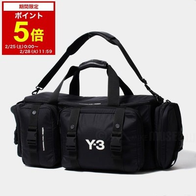Y-3】美品ワイスリー ヨウジヤマモト ボンディング ミニボストン 