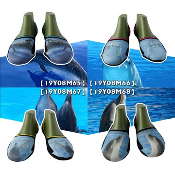 magic美肌刻 海洋精靈 寬口厚底抗菌隱形襪  四入組 jg-01719y08m65-68
