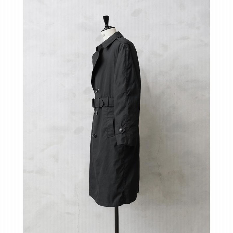 実物 新品 デッドストック 米軍 U.S. NAVY ブラックトレンチ